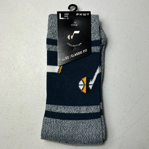 Jazz Varsity Crew Socks - Picture 1 of 4